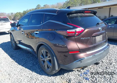 2019 Nissan Murano Platinum z USA, uszkodzony, nr VIN 5N1AZ2MJ9KN151378